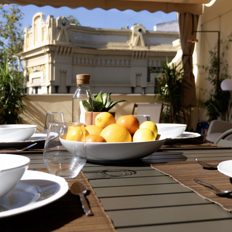 Terraza del apartamento. Imagen 3.