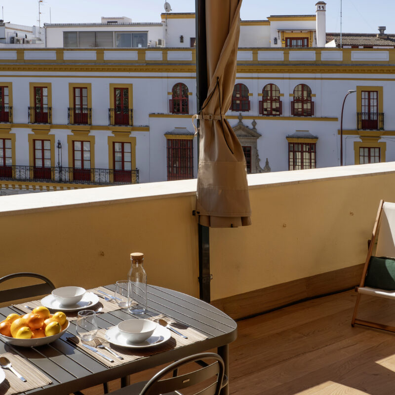 Terraza del apartamento. Imagen 6.